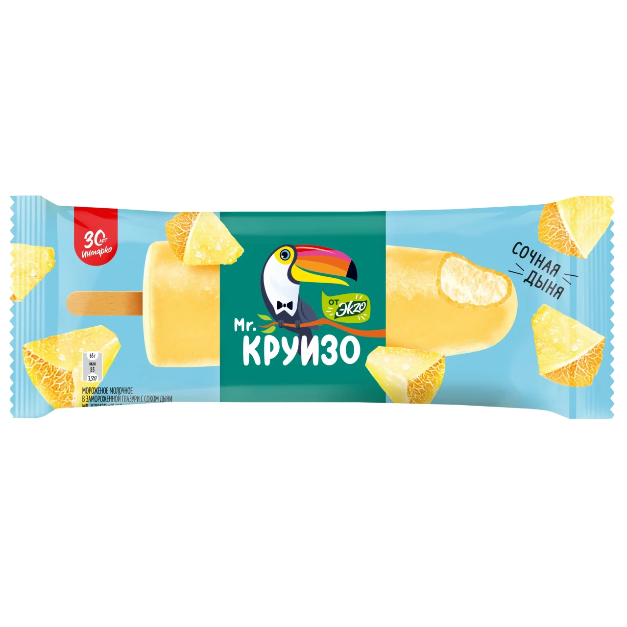 Ekzo Mr. КРУИЗО эскимо во фруктовой глазури Дыня
