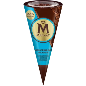 Магнат мороженое сливочное рожок Шоколадный Трюфель 73 гр