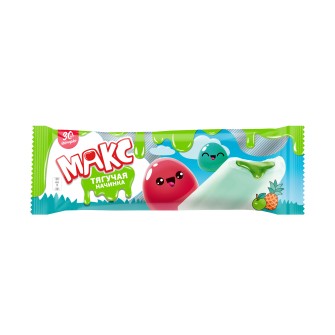 Макс фруктовый лед Slime яблоко-ананас 54 гр